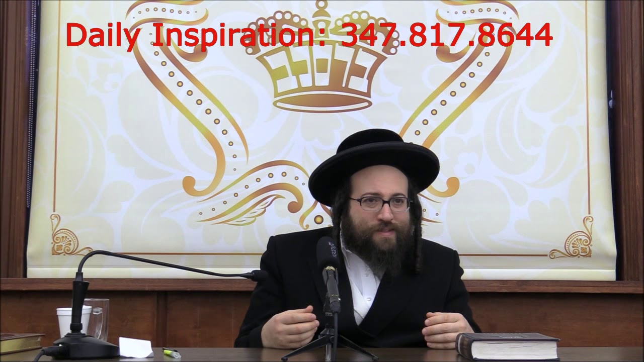 Rabbi Yoel Roth - A person has to know himself, not to justify his bad deeds in Hashems names.
