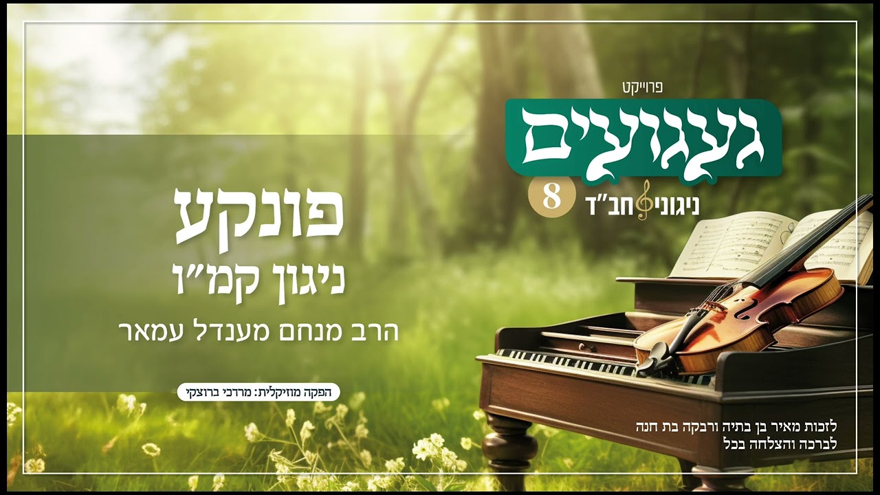פונקע | הרב מנחם מענדל עמאר | געגועים 8