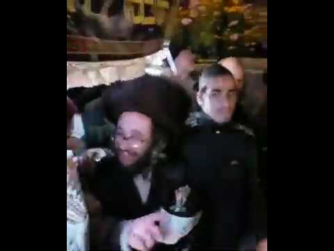 Hachnosas Sefer Torah in Uman with R' Mota Frank