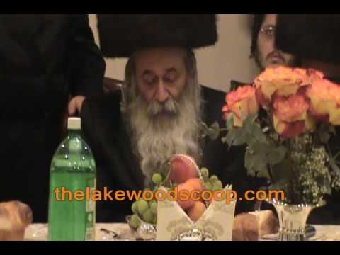 Melaveh Malka With Chernobler Rebbe Shlita