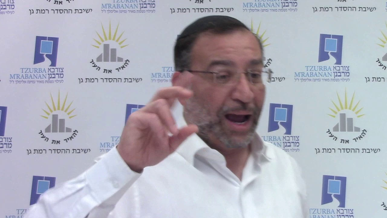 הלכות פורים - צורבא מרבנן - הרב בן ציון אלגאזי