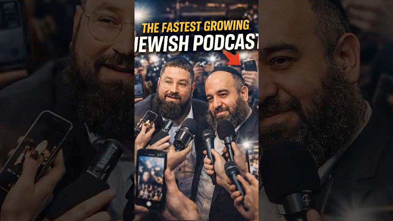 They Can’t Walk Anywhere… Jewish Podcast Going Viral 🎙️#podcast #jewish #viral