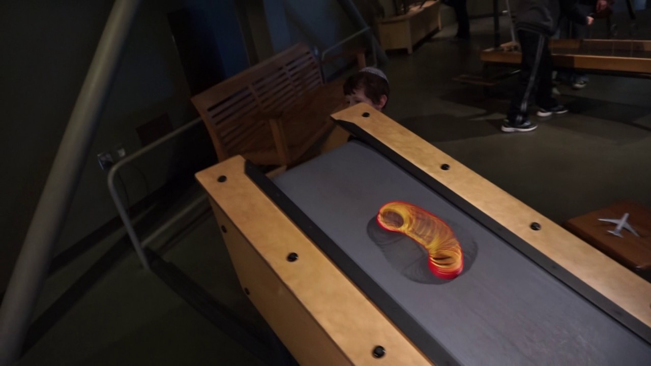 Slinky Treadmill At The Exploratorium