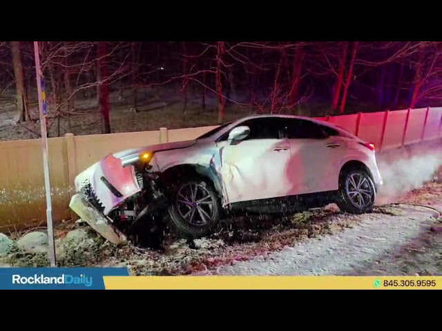 An MVA occurred on South Monsey Road and Saddle River Road