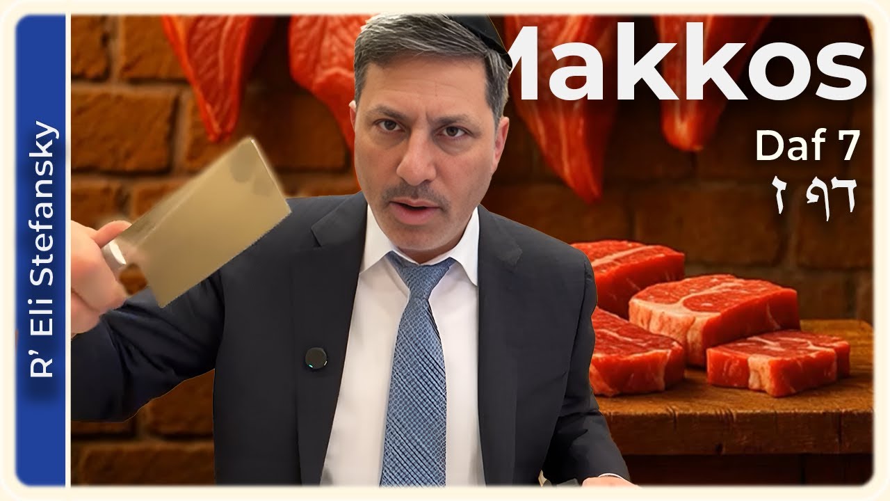 Daf Yomi Makkos Daf 7 by R’ Eli Stefansky