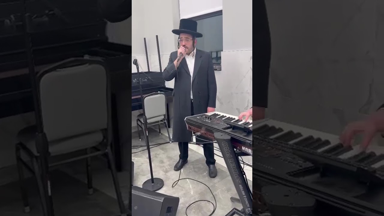 Duvid Feder with Elchonon Gartenhaus