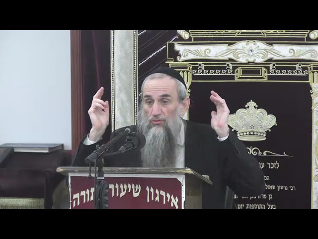 Mikvah On Shabbos And Yom Tov - Rabbi Yakov Zev Smith