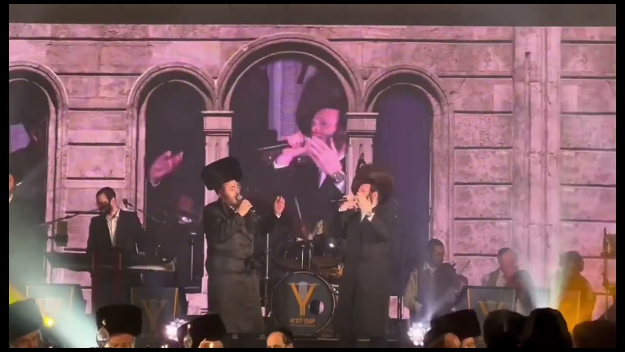 זאנוויל ויינברגר עם שרוליק אדלר