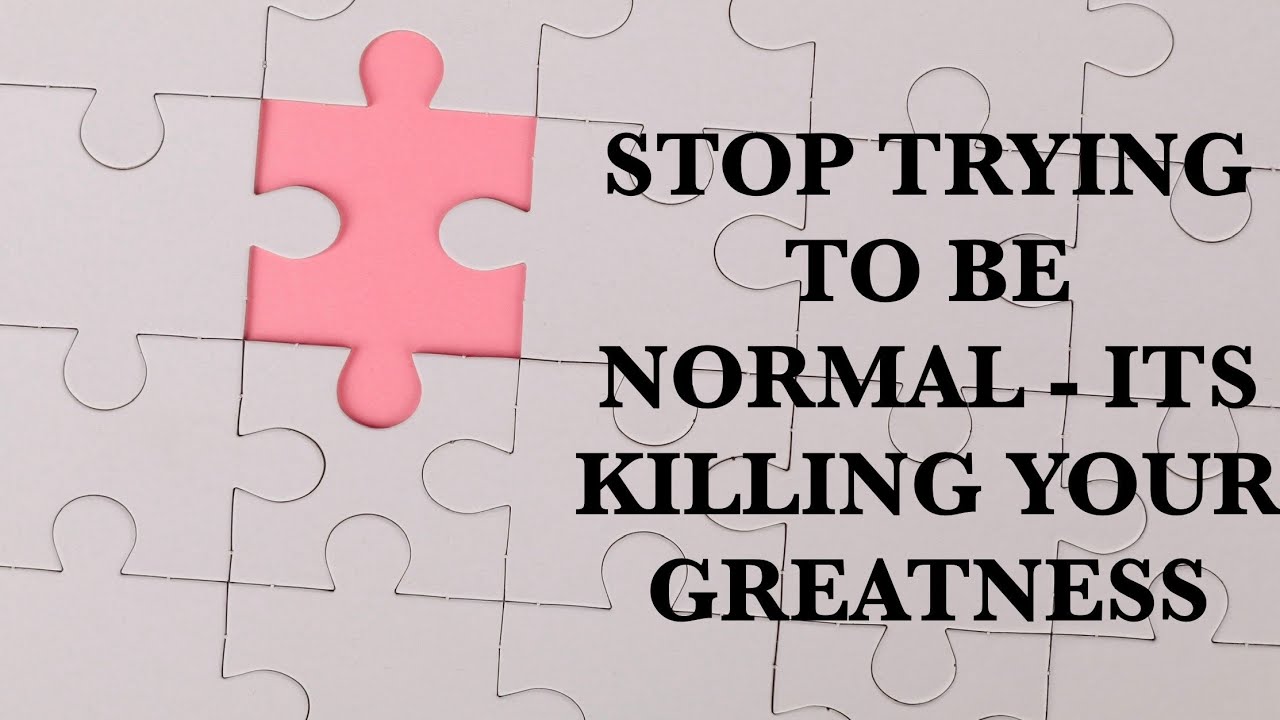 Stop Trying So Hard To Be Normal- Its Killing Your Greatness - The Parshah On Fire- Ki Savo