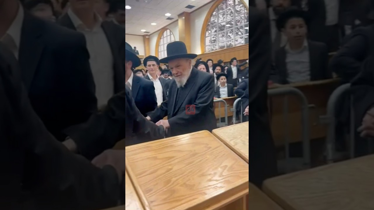 Slabodka Rosh Yeshiva R’ Moshe Hillel Hirsch Arrives In Boro Park