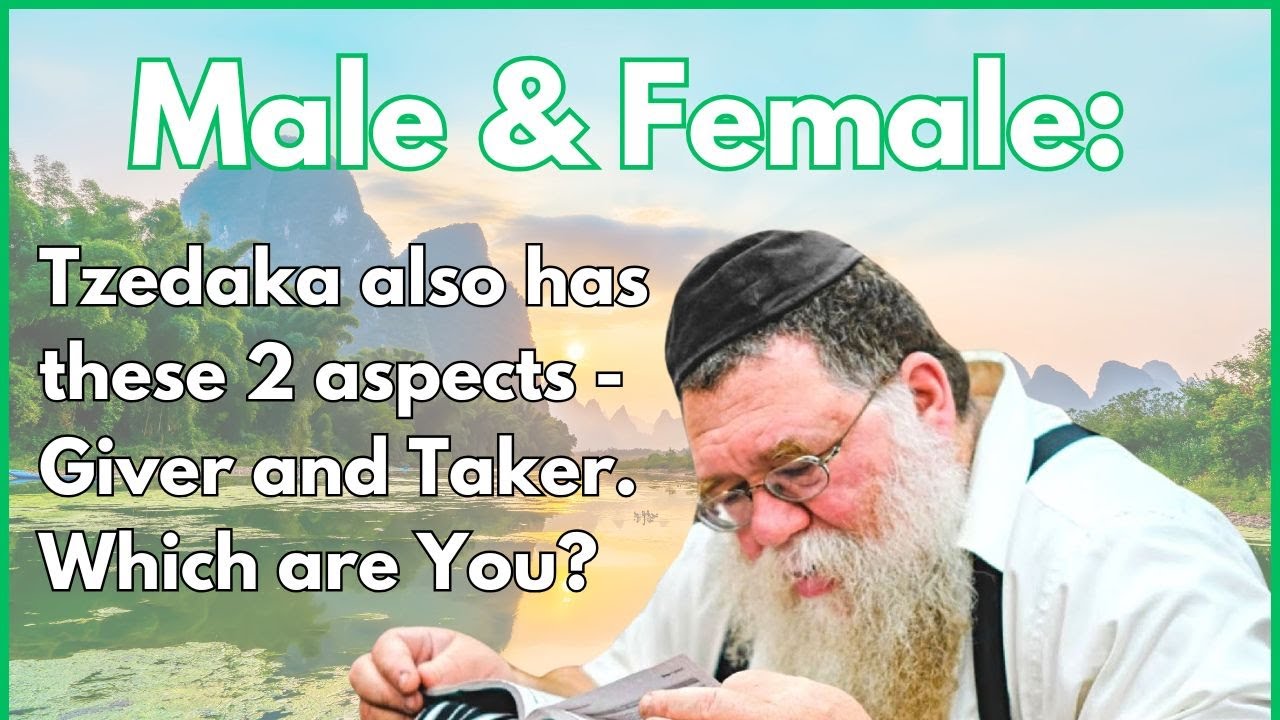 Male and Female Tzedaka, Best of both worlds - Past & Future - Igeres HaKodesh 32b- RC Dalfin