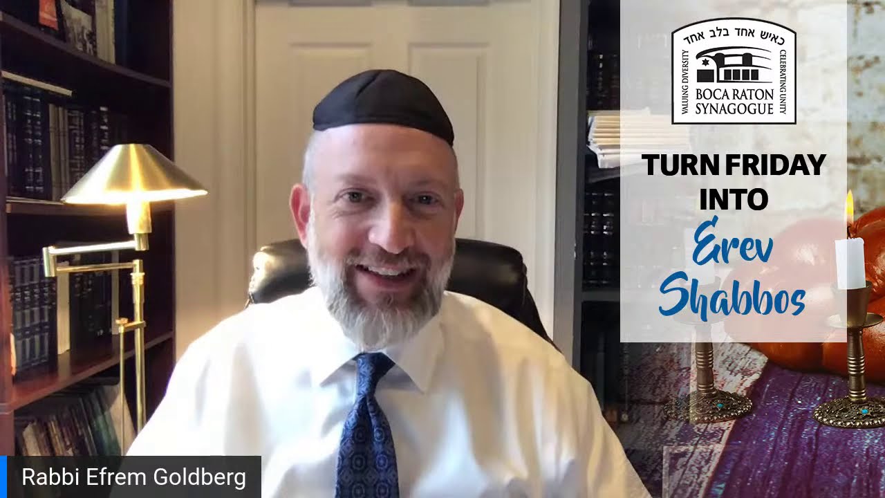 Turn Friday into Erev Shabbos #38 - Pause to Let the Blessings Catch Up With You
