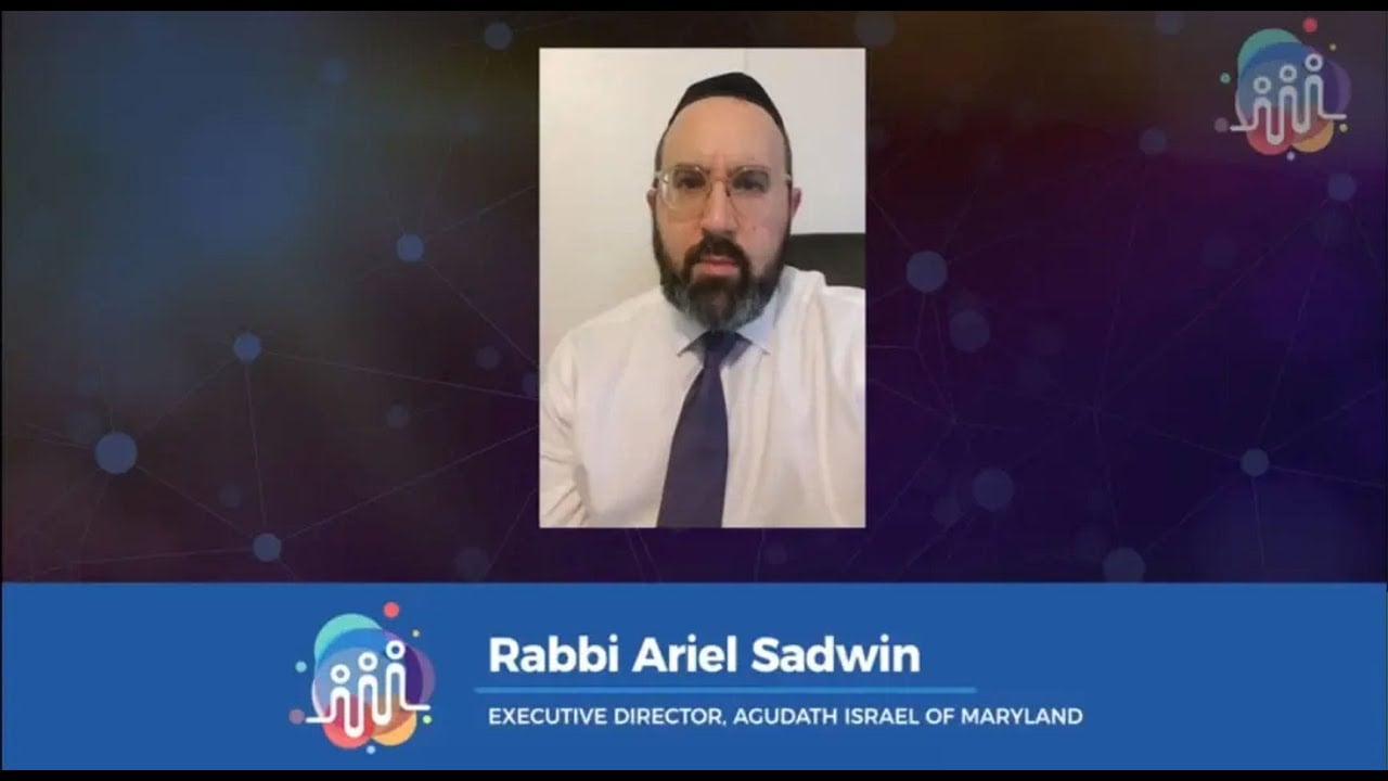 Rabbi Ariel Sadwin, Director of Agudah of Maryland