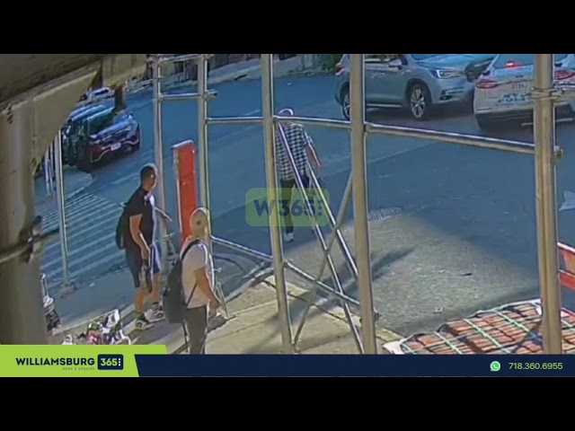 NYPD Vehicle in Crash on Hayward Street Corner Harrison Avenue