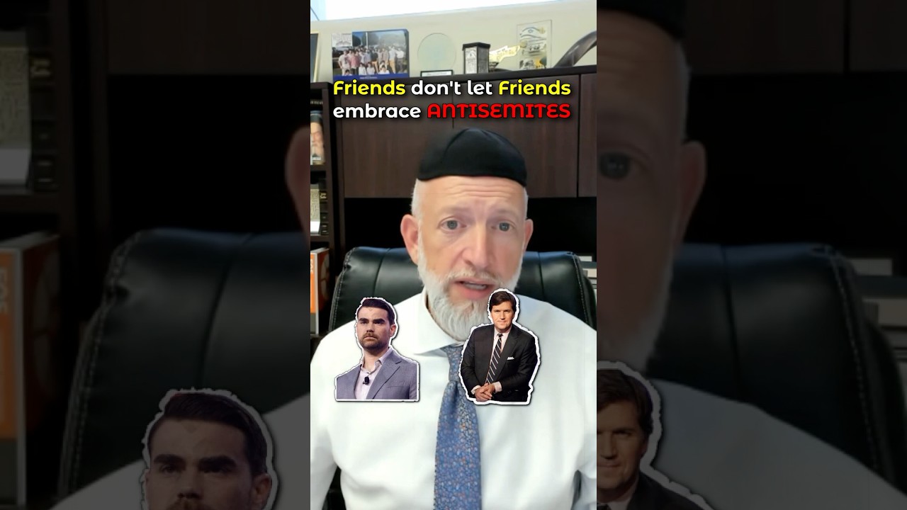 Friends don't let friends embrace ANTISEMITES