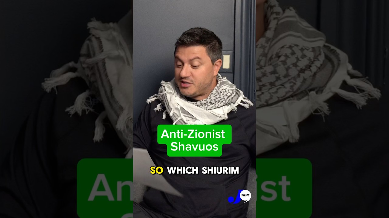 Anti-Zionist Shavuos #shorts #comedy #jewishholidays #sketchcomedy #jewish #shavuot #judaism #satire