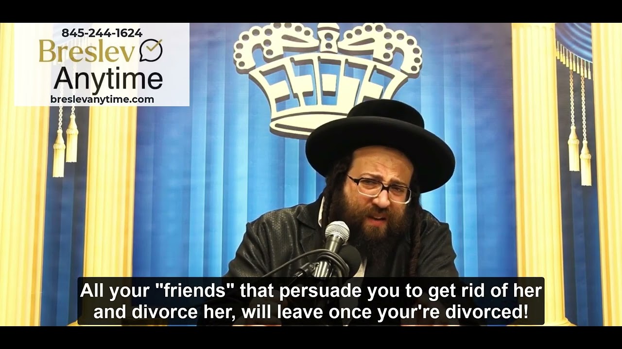 Rabbi Yoel Roth - Don't destroy your home