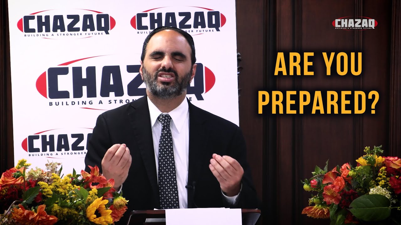 Rabbi David Ashear | Getting Ready for Rosh Hashanah | CHAZAQ