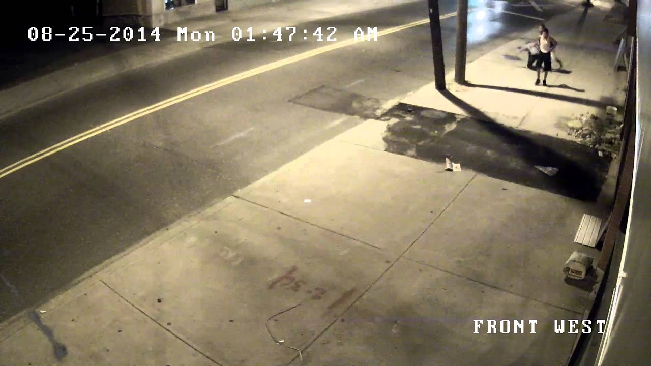 Vandalism Laundry Time Caught on Video