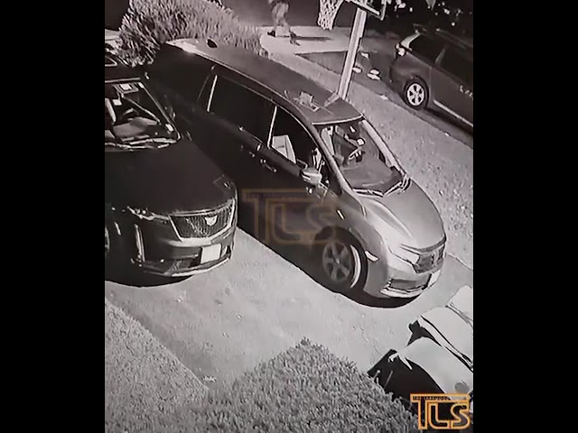 Burglar rummaging through vehicles in Brookhill neighborhood of Lakewood