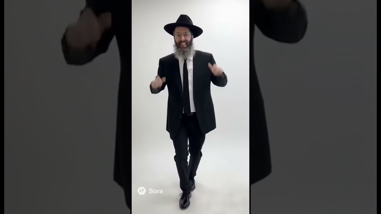 Jewish rabbi dance