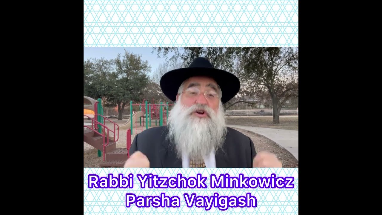 Rabbi Yitzchok Minkowicz Weekly Torah Lesson Parsha Vayigash Does crying help ?