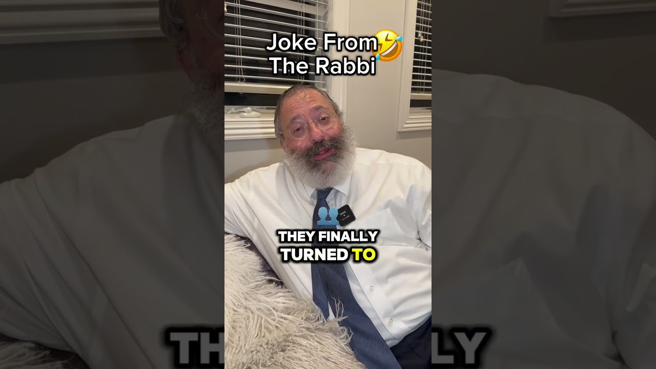 Hilarious Joke from The Rabbi #joke #haha #funnyvideo #laugh #jewish #short #cardinal #rabbi #lol
