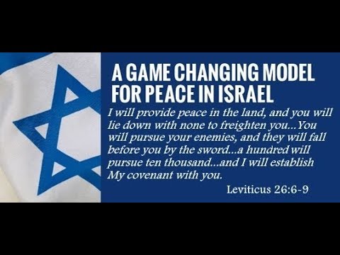 A Game Changing Model for Peace in the Middle East: "You will rest from your enemies"