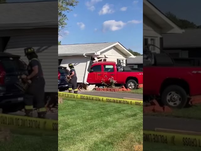 Vehicle slams into home in Brick NJ