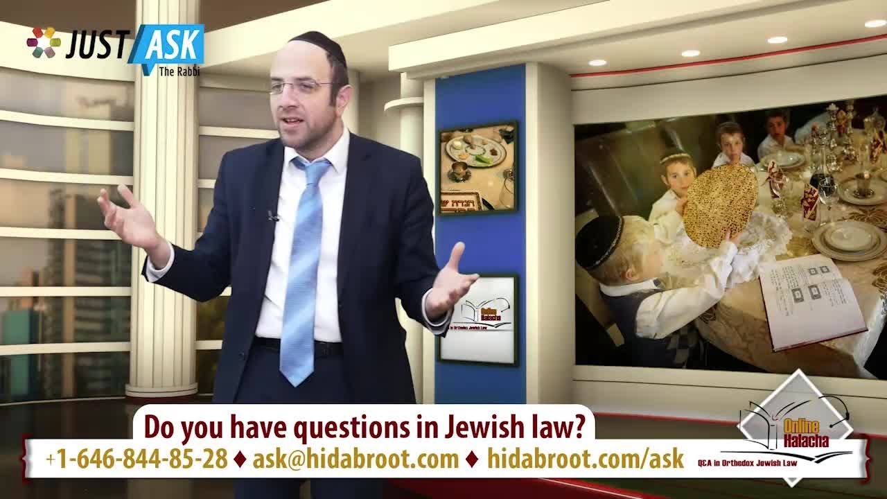 Passover Seder Night: An Important Message of Kindness for Our Children - Rabbi Eliezer Zeytouneh