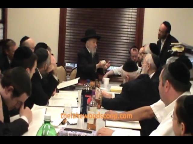 Reb Yaakov Galinski Shlita At Reb Apters Shiur Part 2 of 2