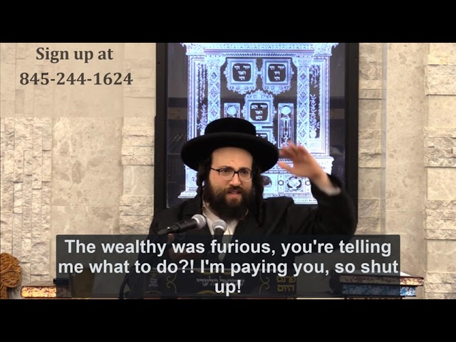 Rabbi Yoel Roth - He pulled over the car and said 'You can't talk such language in this car'!!