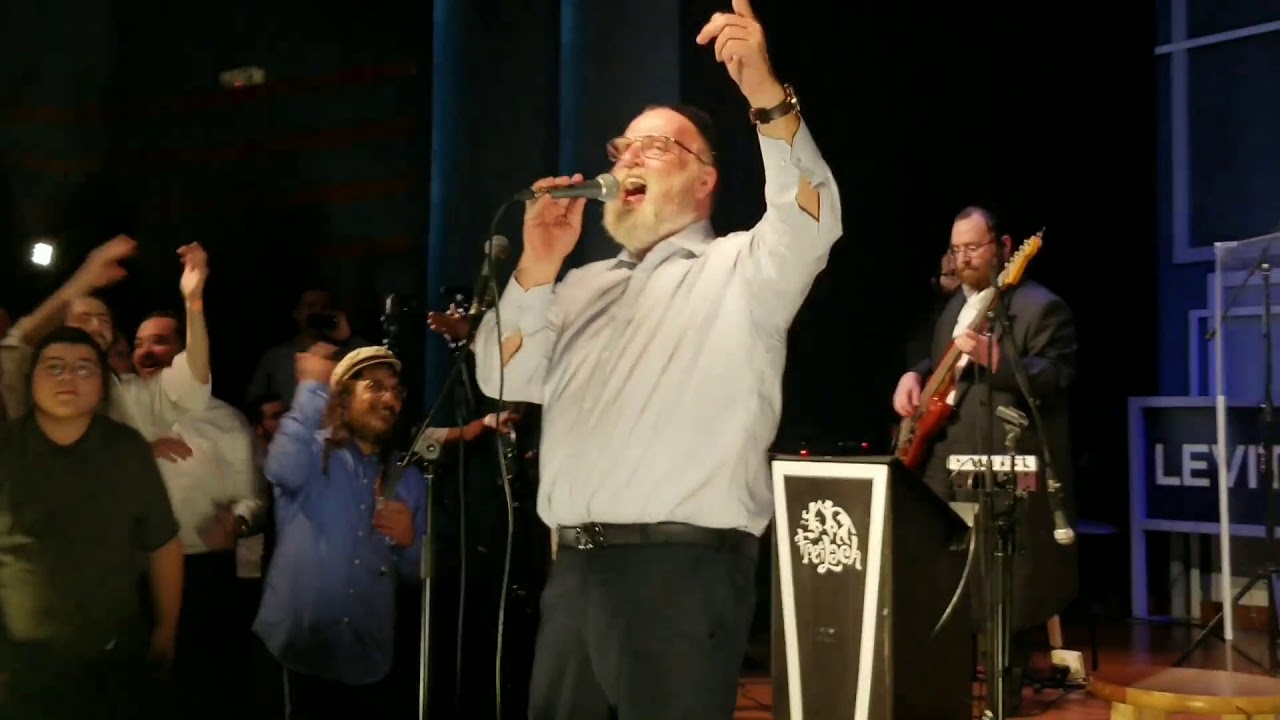 Michoel Schnitzler rocking at a concert with the Freilach Band!|מיכאל שניצלער עם תוזמורת פרייליך