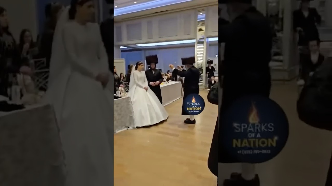 Nikolsburg Rebbe Dances Mitzvah Tantz | האדמו”ר מניקלשבורג שליט”א בריקוד מצוה טאנץ