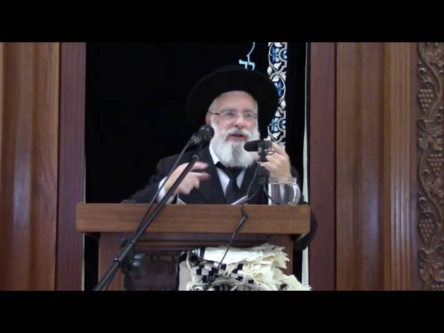 הרב יעקב שפירא- ראש ישיבת מרכז הרב - ספירת העומר- ח' אייר התשע"ו