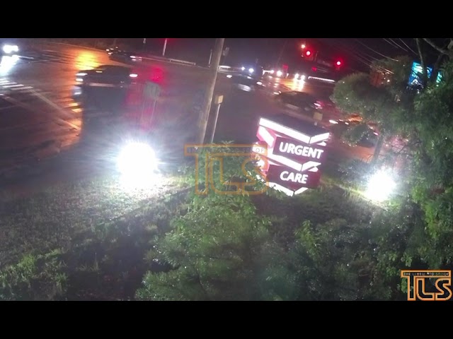 Surveillance video accident