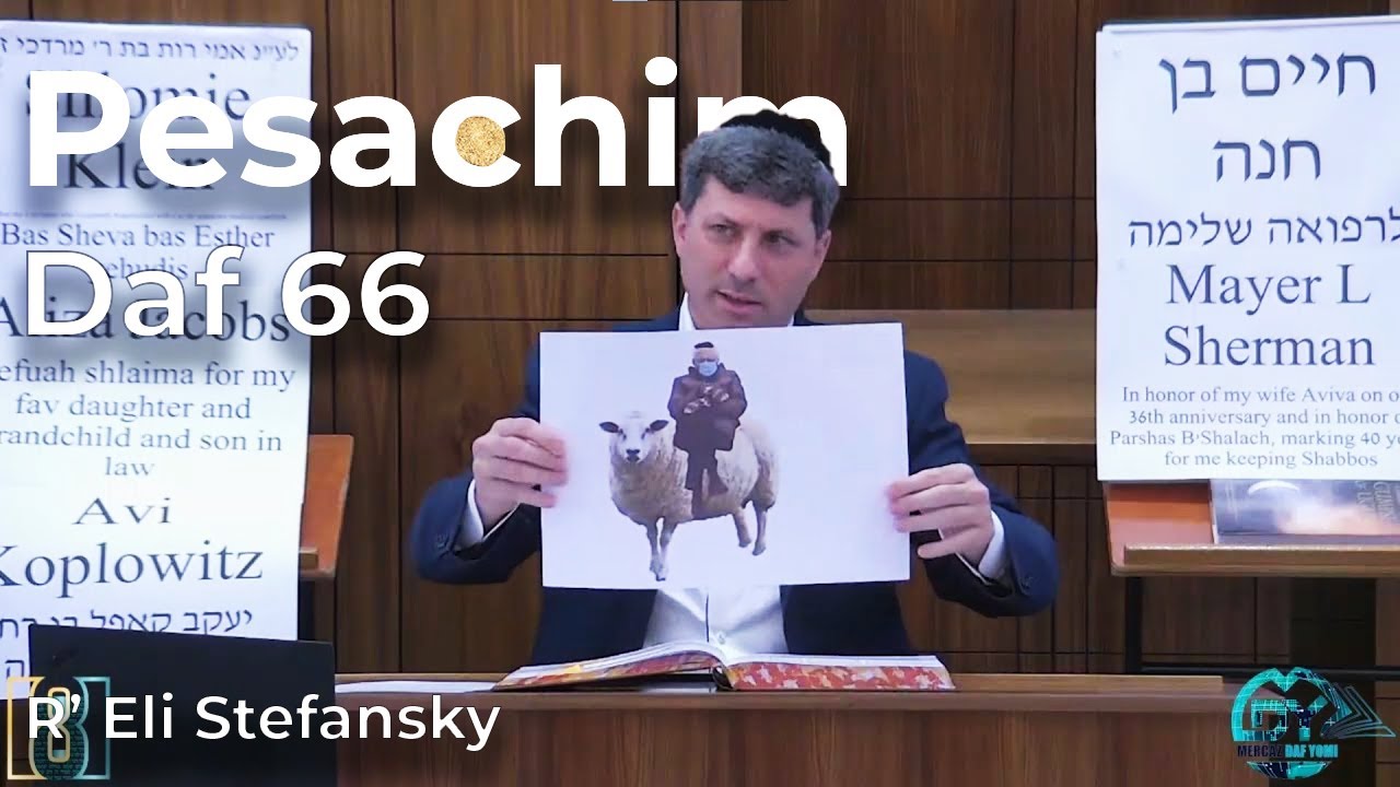 Daf Yomi Pesachim Daf 66 by R’ Eli Stefansky