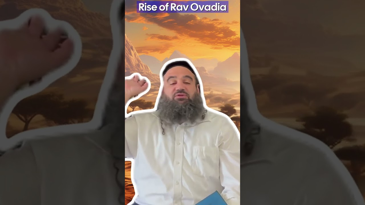 Rabbi Ovadia Yosef: Big Rewards For Studying Torah When Its Hard For You | TORAH FOR KIDS AI