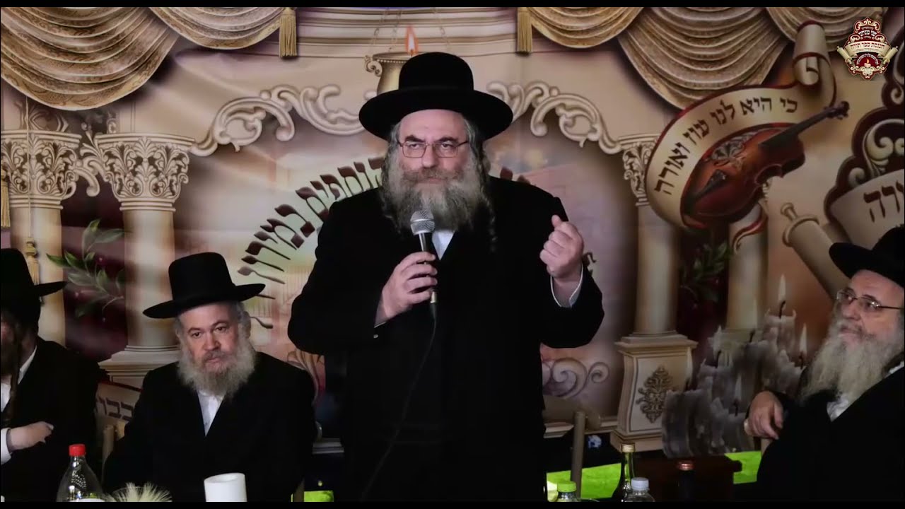 מעמד הכנסת ספר תורה אריינגעגעבן געווארן אין בית המדרש פון הגאון רבי שאול אלתר שליט״א