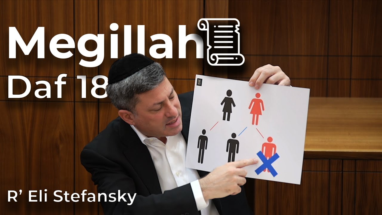 Daf Yomi Megillah Daf 18 by R’ Eli Stefansky