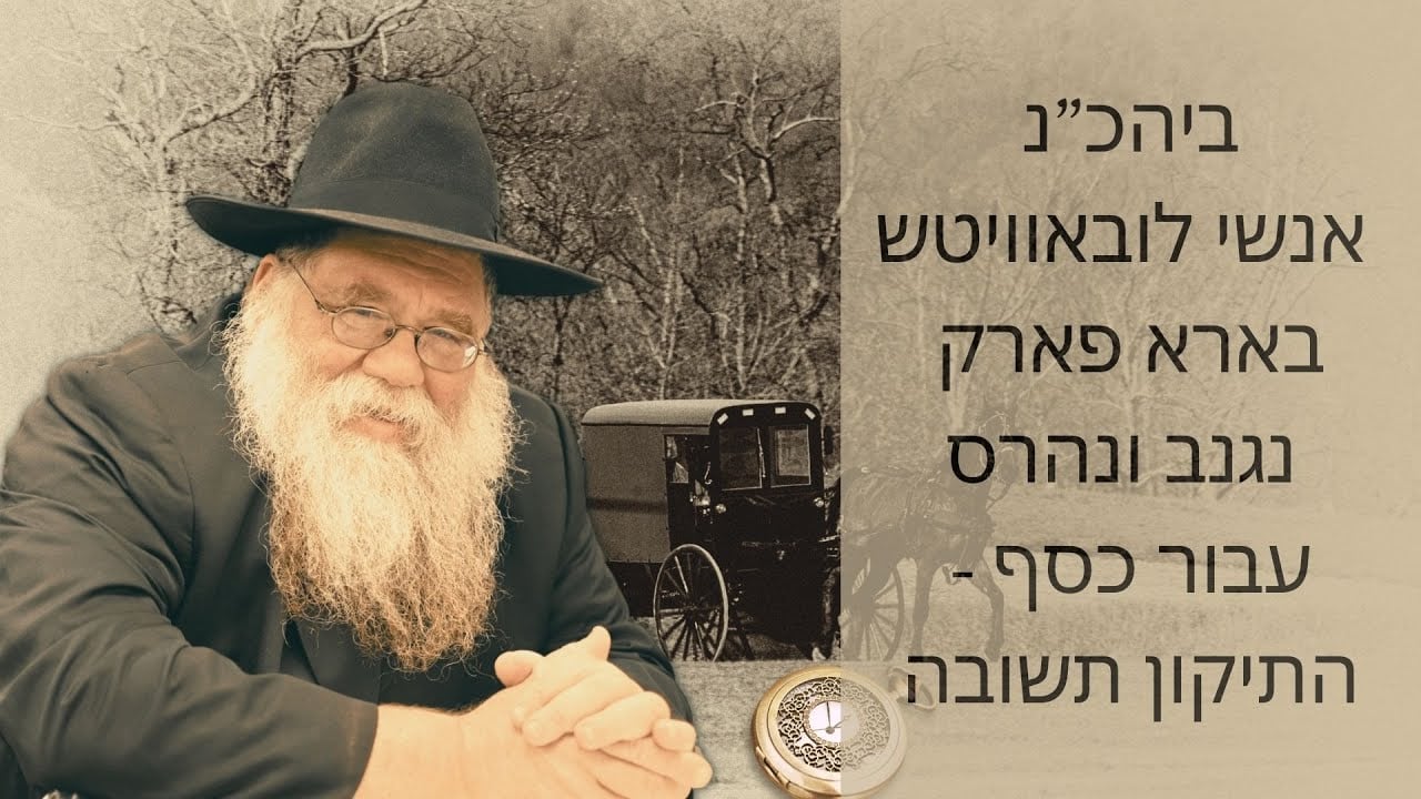 ביהכ"נ אנשי ליובאוויטש בבארא פארק נגנב ונהרס מפני כסף - תשובה התיקון ע"ז - הרב חיים דלפין