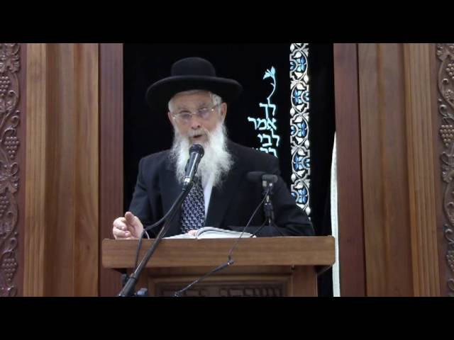 הרב יעקב אריאל - שיעור כללי - כט' אייר התשע"ו