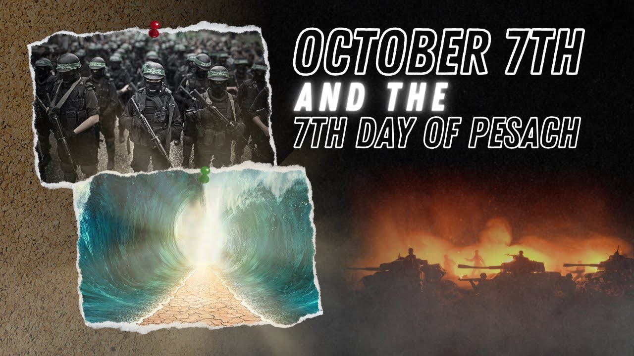 October 7th & the 7th Day of Pesach - The Moral Dillema of Millitary Triumph Vs. Human Suffering