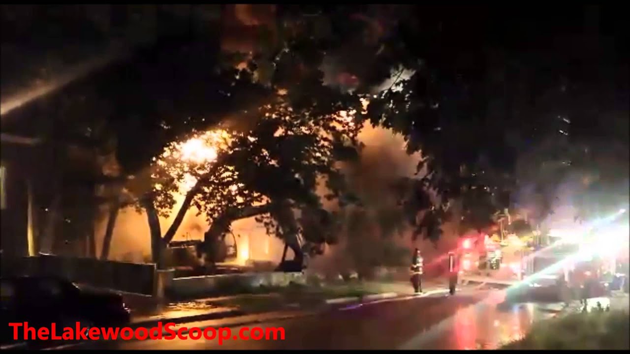 Fully Engulfed Fire 5th Street Lakewood