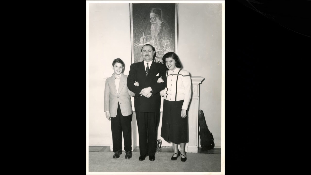 Cantor Moshe Koussevitzky Live Hashem Moloch 6-7-1954