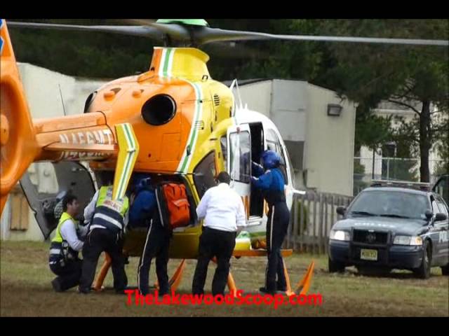 MONOC 1 Airlifting Burn Patient from Lakewood
