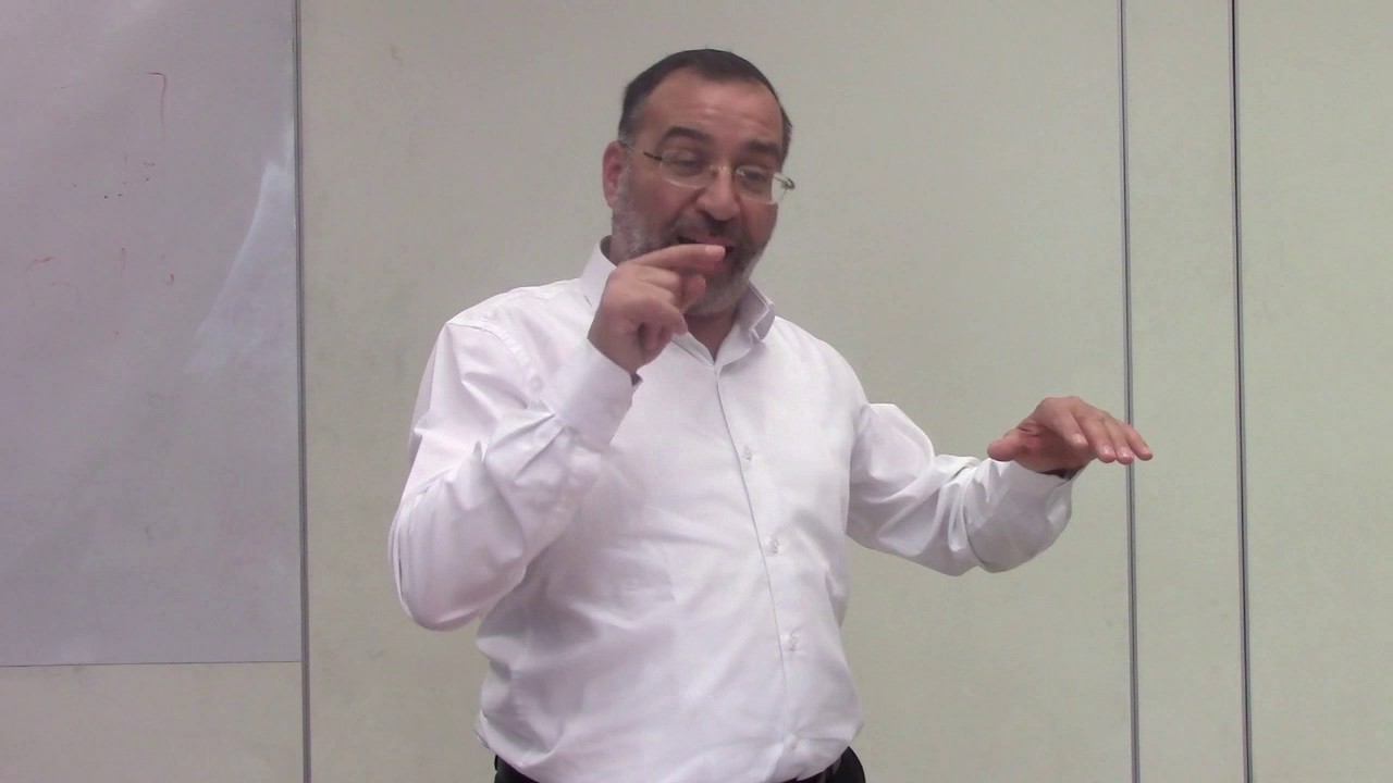 הרב אלגאזי - צורבא מרבנן הלכות שבת פסיק רישא
