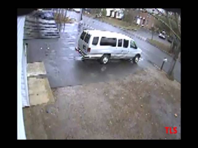 Surveillance Footage teen vandalizing bus - edited