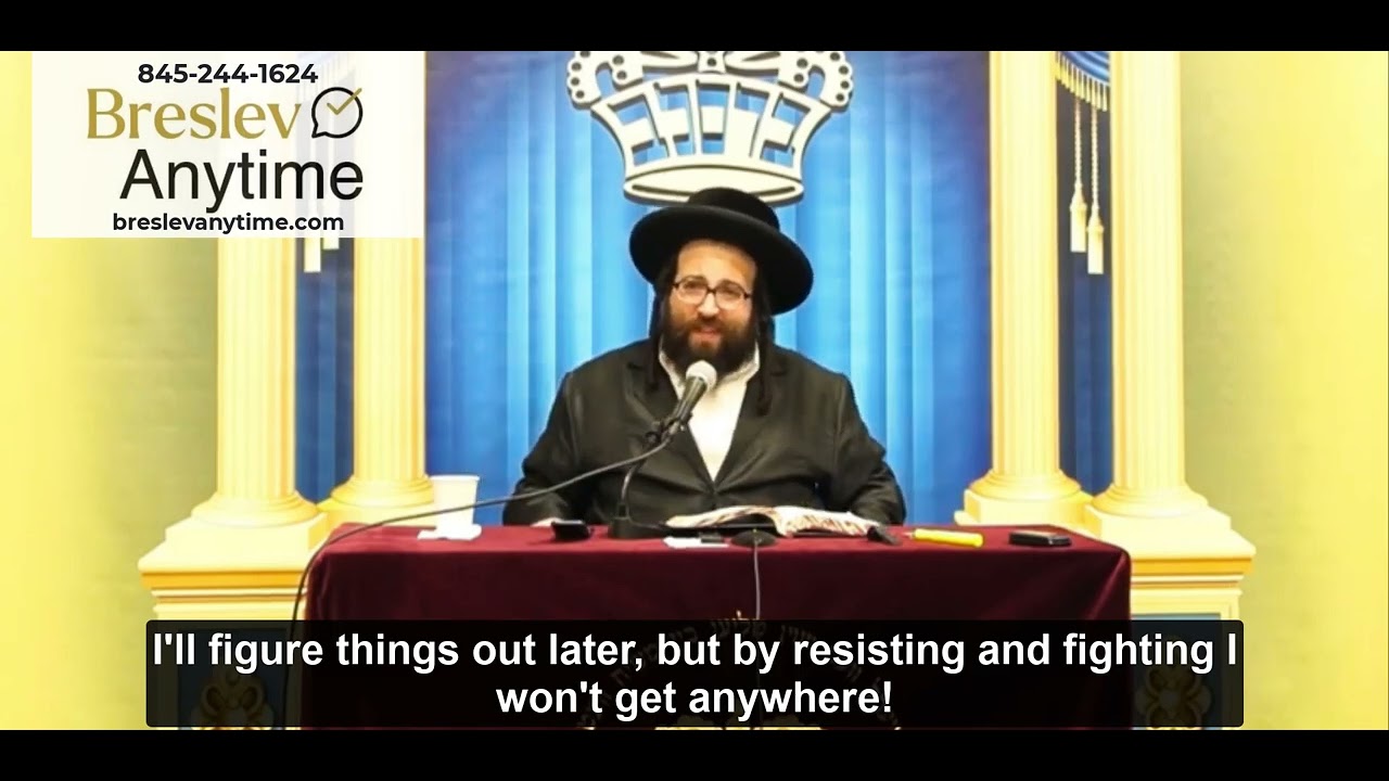 Rabbi Yoel Roth - You are the one losing when fighting with others