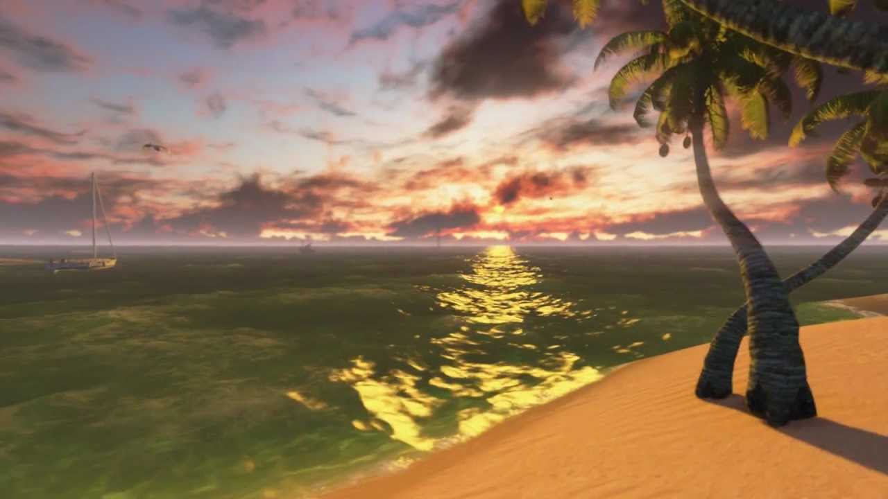 חוף ים SFX תלת מימד